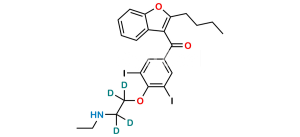 Desethyl Amiodarone D4