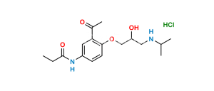 Acebutolol EP Impurity J Hydrochloride