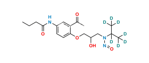 N-Nitroso-Acebutolol-d7