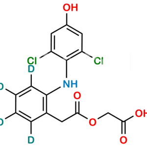 4-Hydroxy Aceclofenac D4