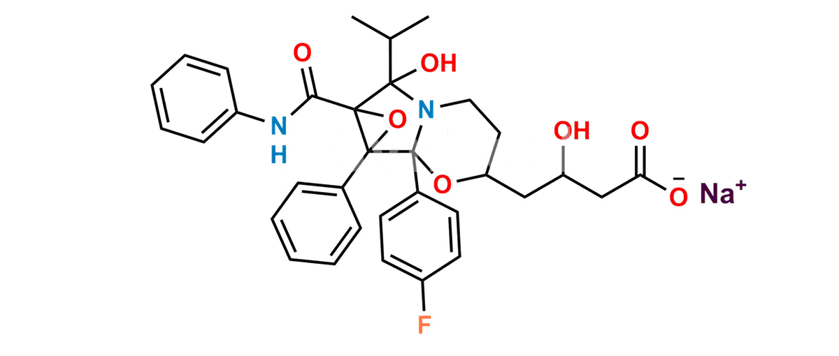 Atorvastatin Epoxy Pyrrolooxazin 7-Hydroxy Analog Sodium salt (USP)