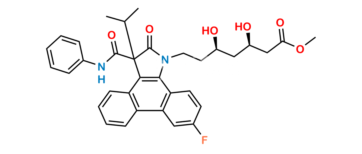 Atorvastatin Pyrrolidone Phenanthrene Methyl Ester