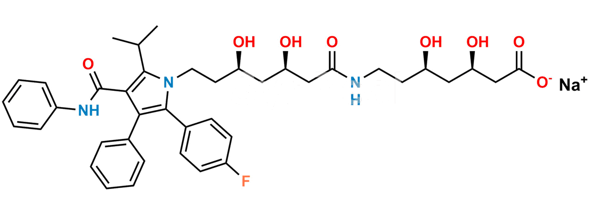 Atorvastatin EP Impurity F Sodium salt