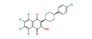 cis-Atovaquone-d4 (Atovaquone EP Impurity B-d4)