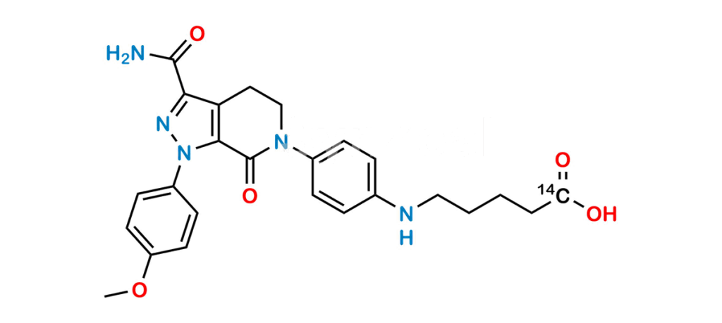 Apixaban Api Structure Apixaban Amino Acid 14C - API Impurities - Alentris Research Pvt. Ltd.