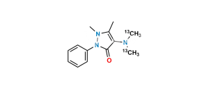 Aminopyrine (N,N-Dimethyl-13C2)