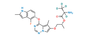 Brivanib Alaninate-d4