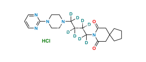 Buspirone D8 Hydrochloride