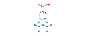 4-Dimethylamino Benzoic Acid-d6