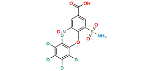 3-Nitro-4-Phenoxy-5-Sulfamoylbenzoic Acid D5