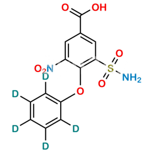 3-Nitro-4-Phenoxy-5-Sulfamoylbenzoic Acid D5