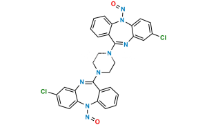 N-Nitroso Clozapine EP Impurity B (possibility 2)