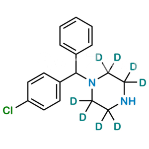 1-[(4-Chlorophenyl)phenylmethyl]piperazine D8