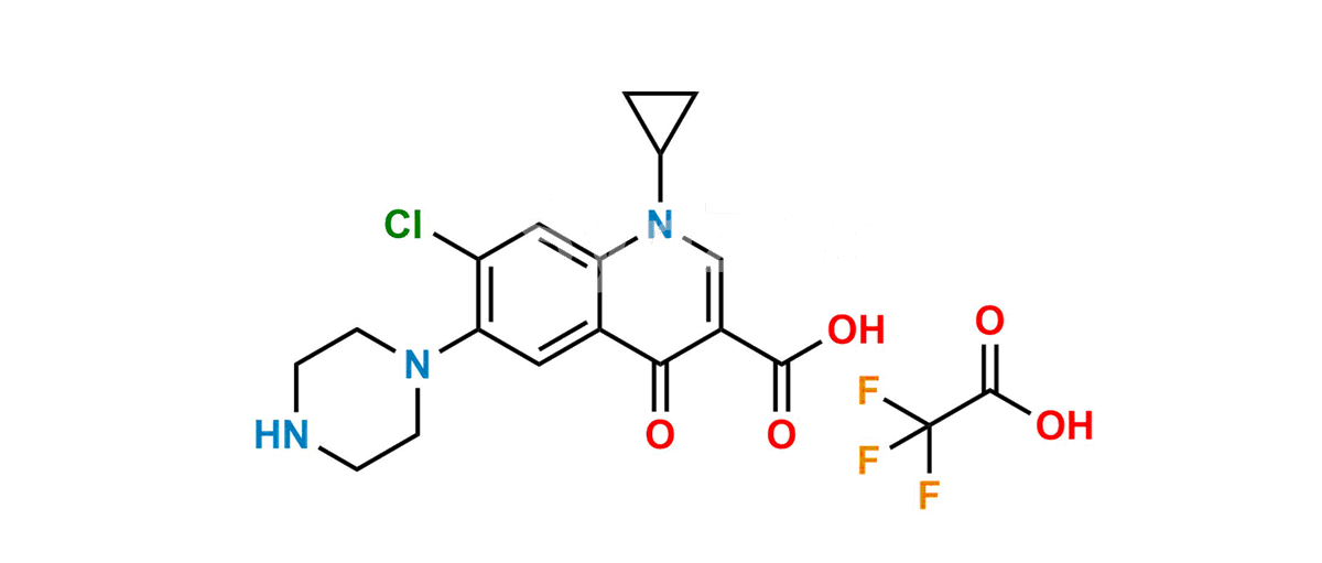 Ciprofloxacin EP Impurity D (TFA salt)