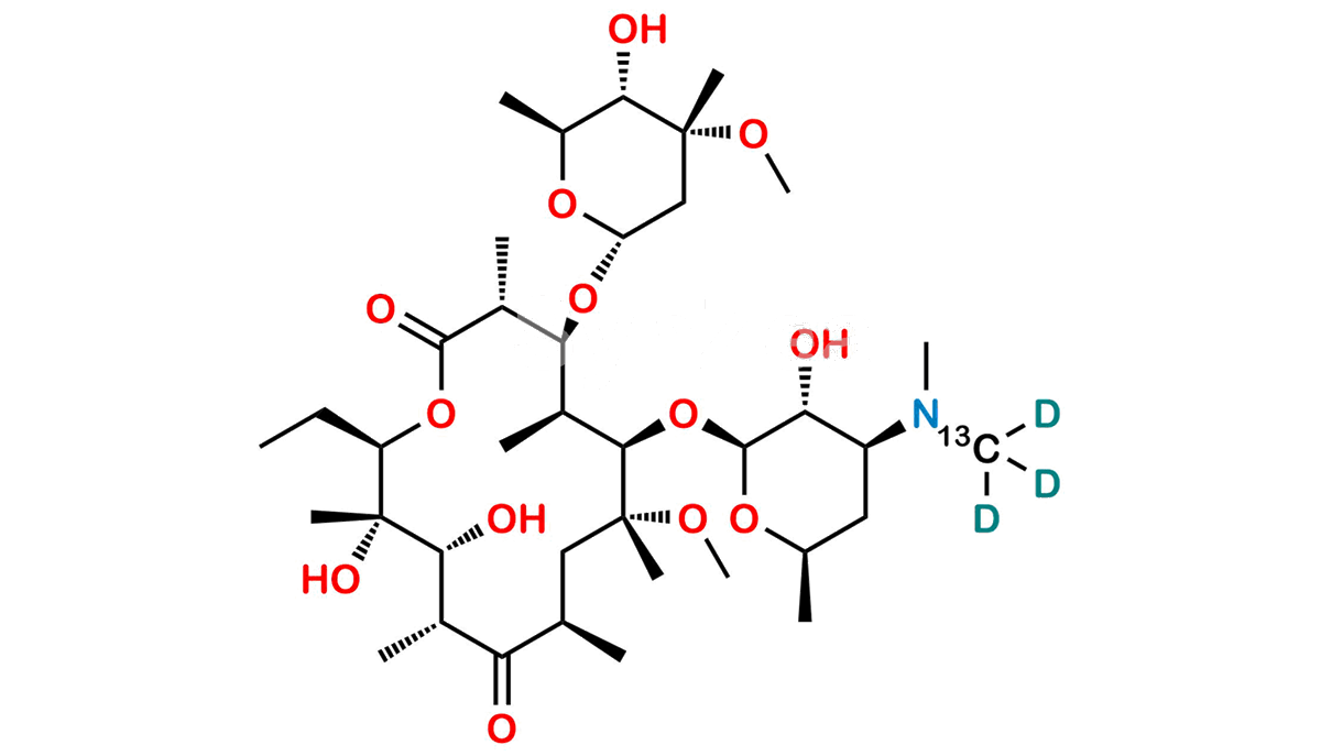 Clarithromycin 13C,D3