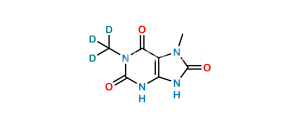 1,7-Dimethyluric Acid D3