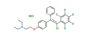 Zuclomiphene-d5 HCl