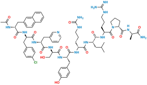 Cetrorelix D-Ser Isomeric Impurity