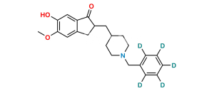 6-O-Desmethyl Donepezil D5