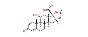 Desonide 17-Carboxylic Acid