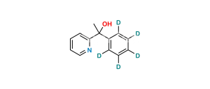 1-Phenyl-1-(2-pyridyl)ethanol D5