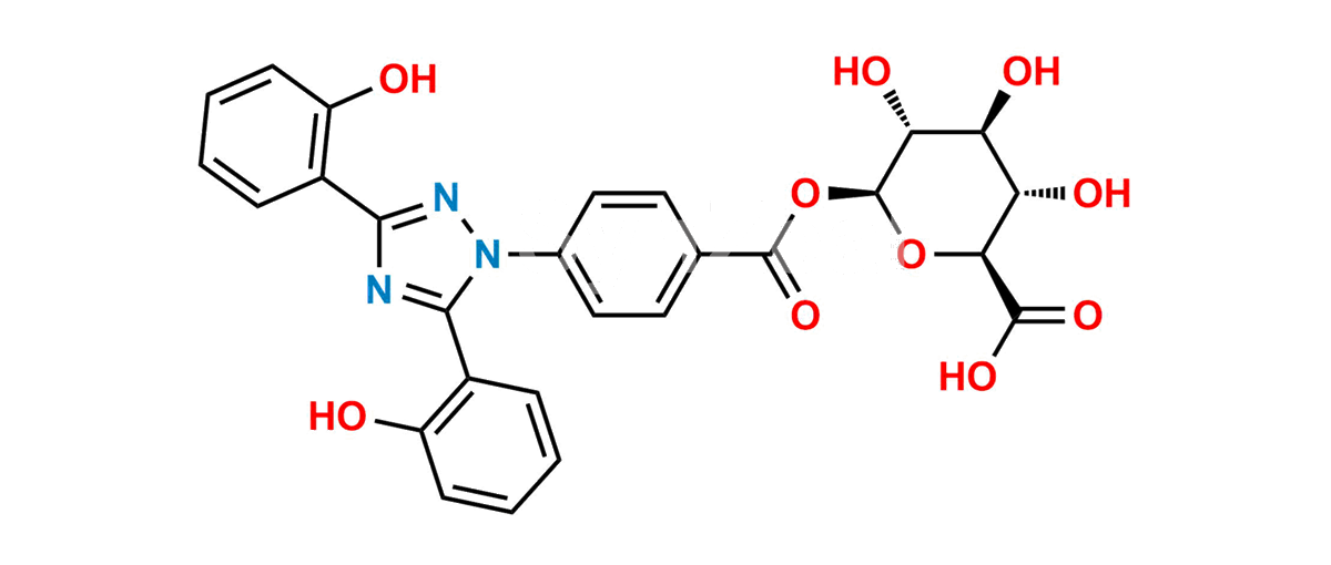 Deferasirox acyl-Î²-D-glucuronide