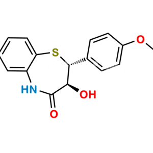 Diltiazem 2-Epimer O-Desacetyl N-Desdimethylaminoethyl Impurity