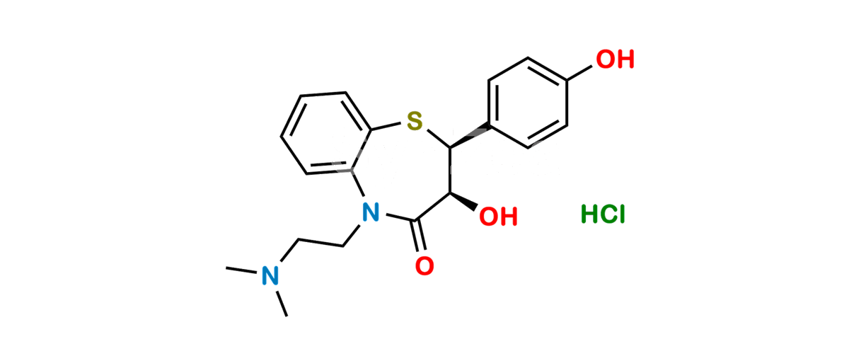 Diltiazem O-Desacetyl-O-Desmethyl HCl