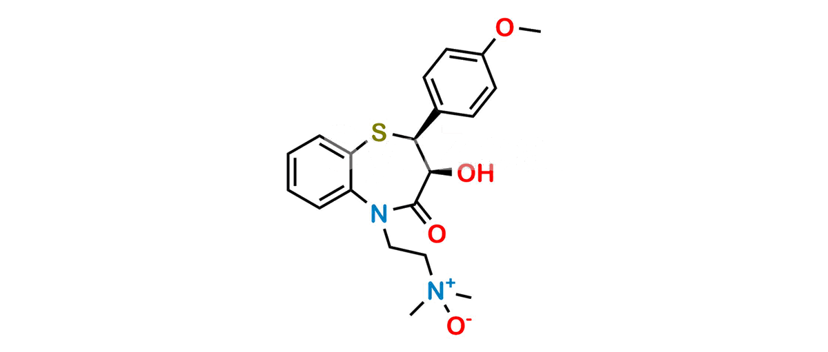 Diltiazem N-Oxide O-Desacetyl Impurity