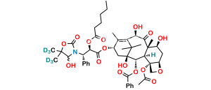 Hexanoyl Docetaxel Metabolites M1 and M3-d6(Mixture of Diastereomers)