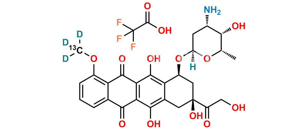 Doxorubicin 13CD3 TFA