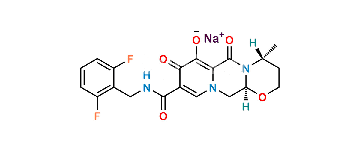 4-Desfluoro-6-Fluoro Dolutegravir (sodium salt)