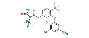 Doravirine 13CD3