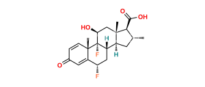 Diflucortolone 17-Carboxylic Acid