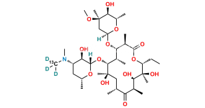 Erythromycin 13C,D3