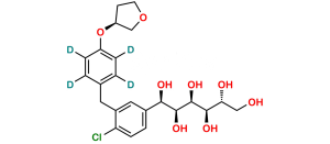 (1R)-1,5-Dihydroxy Empagliflozin D4