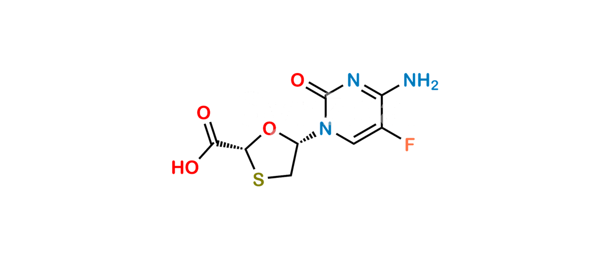 (2R,5S)-Emtricitabine Carboxylic Acid