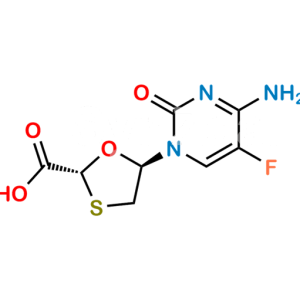 (2R,5R)-Emtricitabine Carboxylic Acid