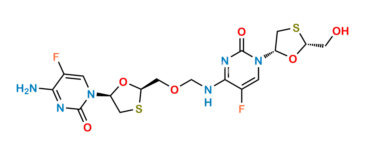 Asymmetric Methylene Conjugated Emtricitabine Dimer