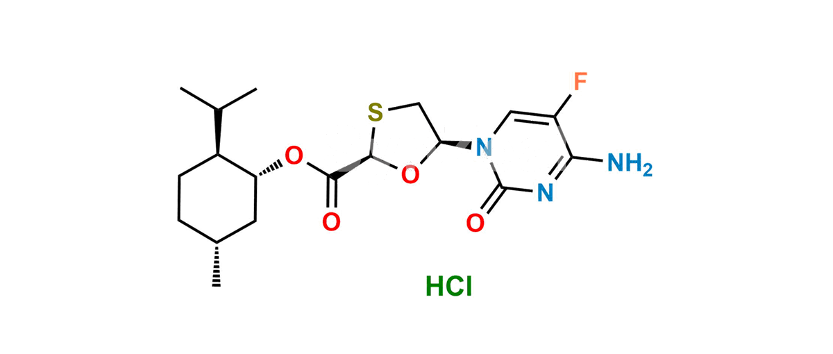Emtricitabine Menthyl Ester Impurity Hydrochloride