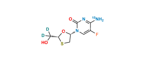 Emtricitabine-d2,15N