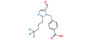 4-[(2-Butyl-5-formyl-1H-imidazol-1-yl)methyl]benzoic Acid D3