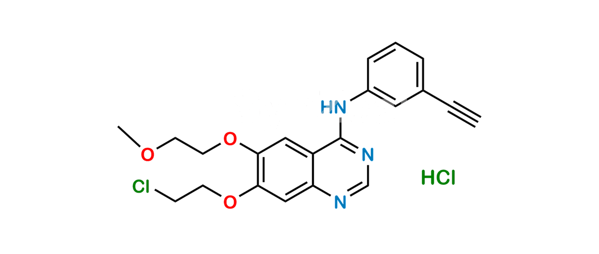 Erlotinib 7-O-Chloroethyl Analog