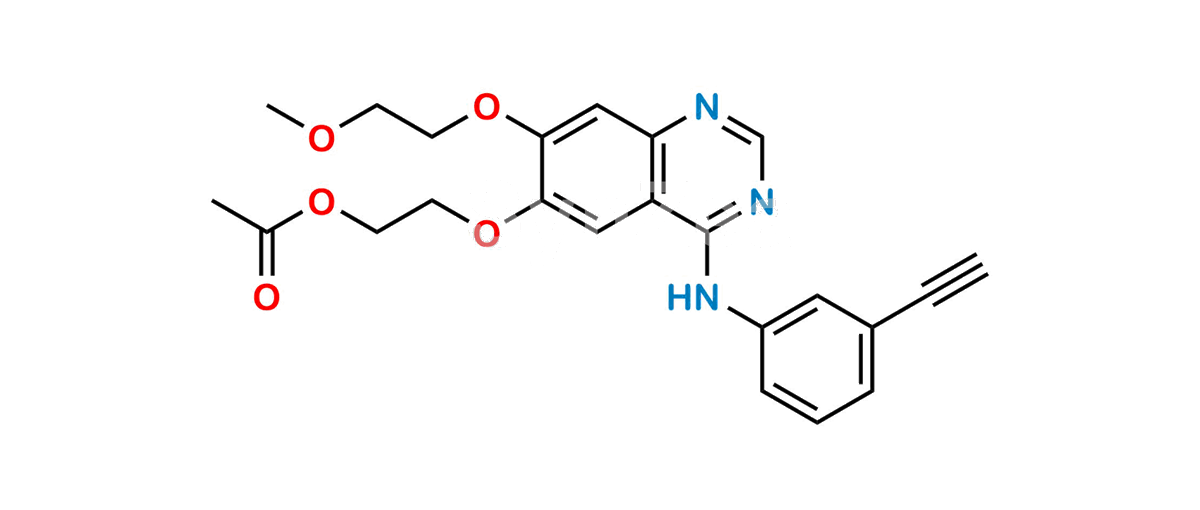 Desmethyl Erlotinib Acetate