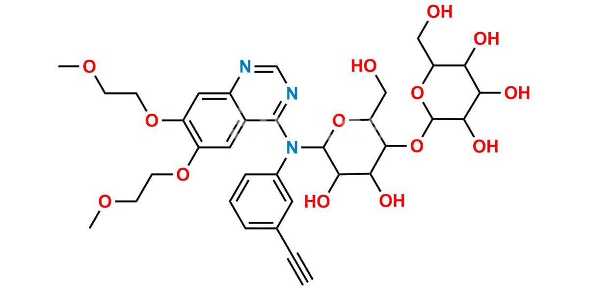Erlotinib Lactose Adduct