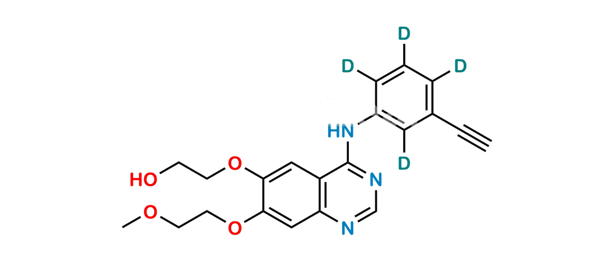 Desmethyl Erlotinib-d4