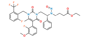 Elagolix Ethyl Ester Nitroso Impurity