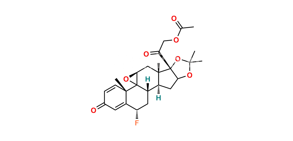 6-Alfa-Fluoro Epoxide Acetonide acetate
