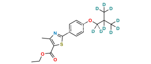 3-Descyano Febuxostat D9 Ethyl Ester