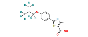 3-Descyano Febuxostat D9